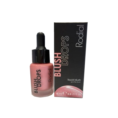 Rodial Blush Drops in Frosted Pink 15ml on white background