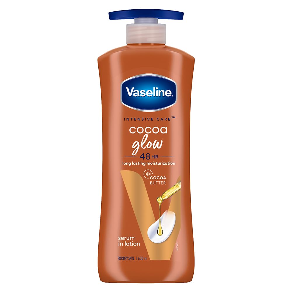 Vaseline Intensive Care Cocoa Glow Lotion 600ml