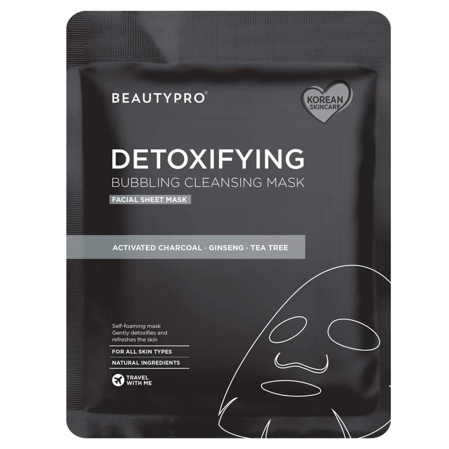 Beauty Pro Detoxifying Bubbling Cleansing Sheet Mask 20ml