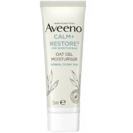 Aveeno Calm+ Restore Oat Gel Moisturiser 15ml