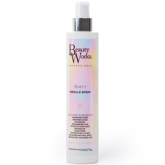 Beauty Works 10-in-1 Miracle Spray 250ml Nourishing Shine Hair Treatment