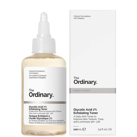 The Ordinary Glycolic Acid 7% Exfoliating Toner 100ml