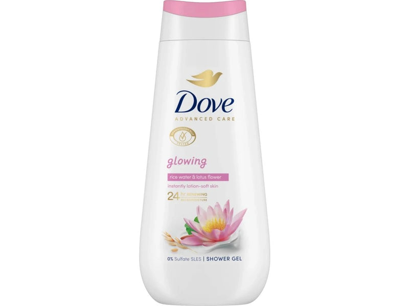 Dove Rice Water and Lotus Flower Shower Gel 225ml