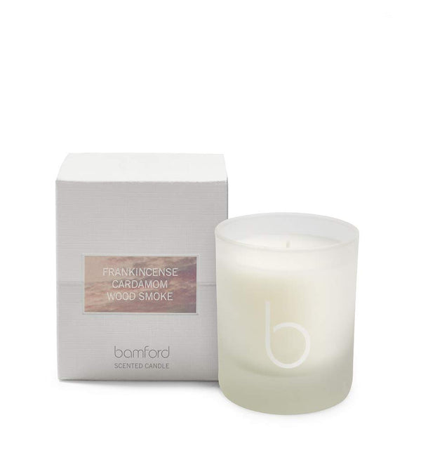 Bamford Scented Candle Frankincense Cardamon Wood Smoke