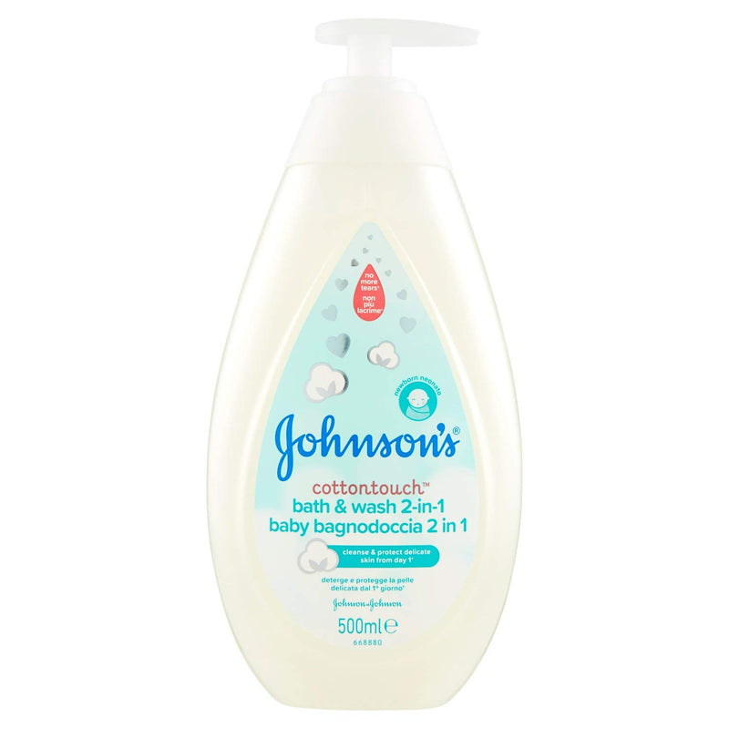 Johnson's Cottontouch 2-in-1 Bath & Wash 500ml