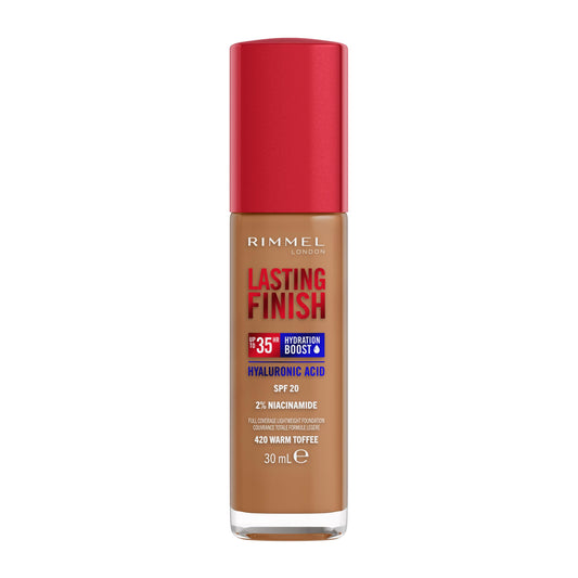 Rimmel Lasting Finish Foundation 35hr SPF 20 30ml Hazelnut