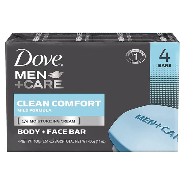 Dove Men Clean Comfort Soap 4x90