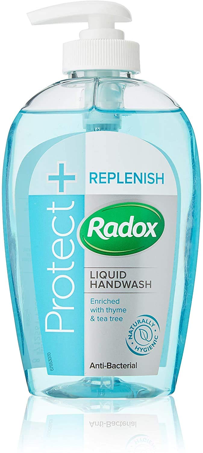 Radox Antibacterial Plus Replenish Hand Wash 3 x 250ml