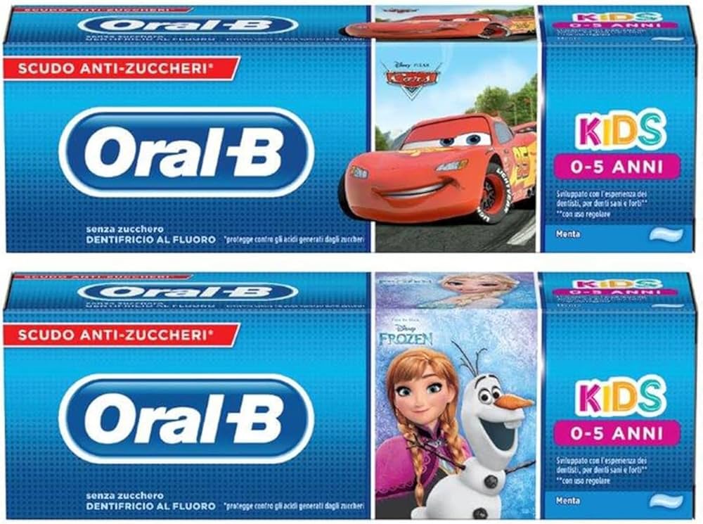 Oral-B Kids Frozen Toothpaste 6x75ml OUT OF DATE