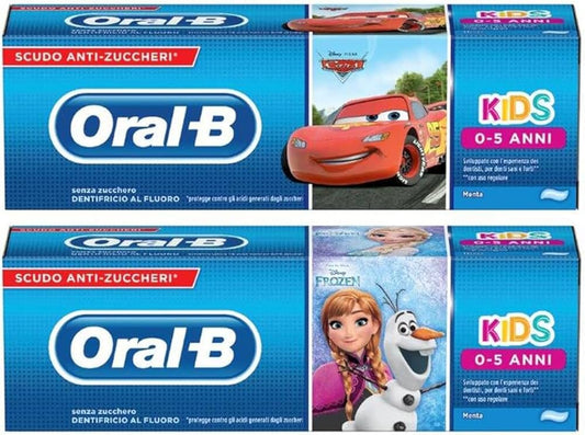 Oral-B Kids Frozen Toothpaste 6x75ml OUT OF DATE