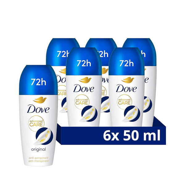 Dove Original Antiperspirant Roll-On 6x50ml