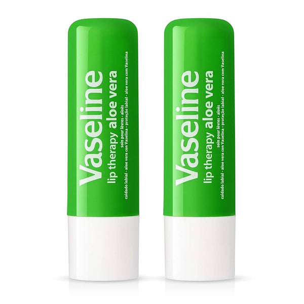 Vaseline Stick Green Aloe Vera Lip Therapy 2x4.8g