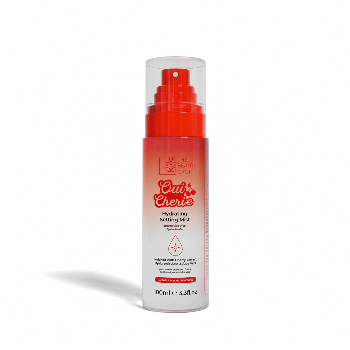 The Beauty Crop Cuti Cheri Setting Mist Cherry Extract Hyaluronic Acid 100ml