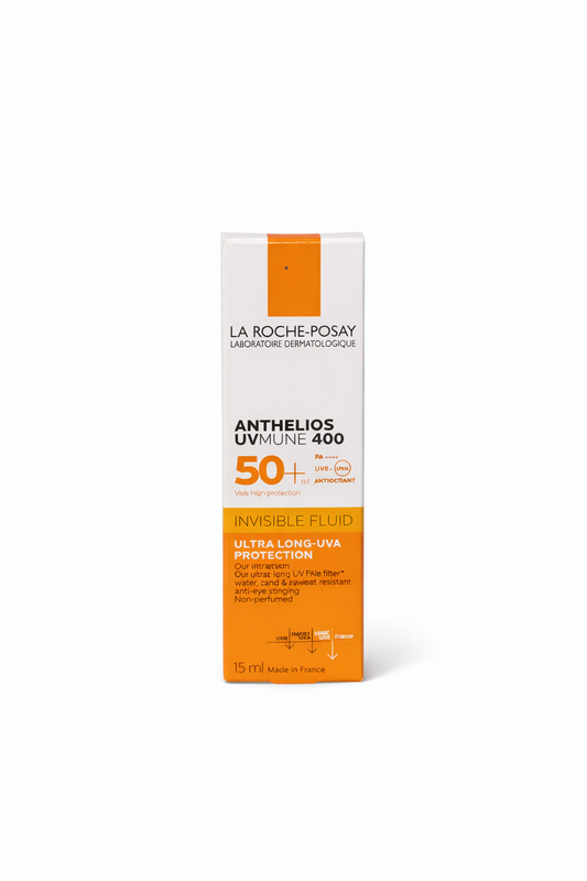 La Roche-Posay Anthelios UVMune 400 Invisible Fluid Non-Perfumed Suncream SPF50+ 15ml
