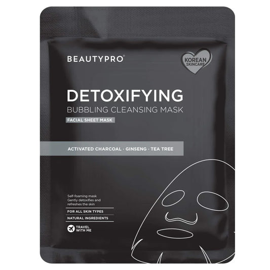 Beauty Pro Detoxifying Bubbling Cleansing Sheet Mask 20ml