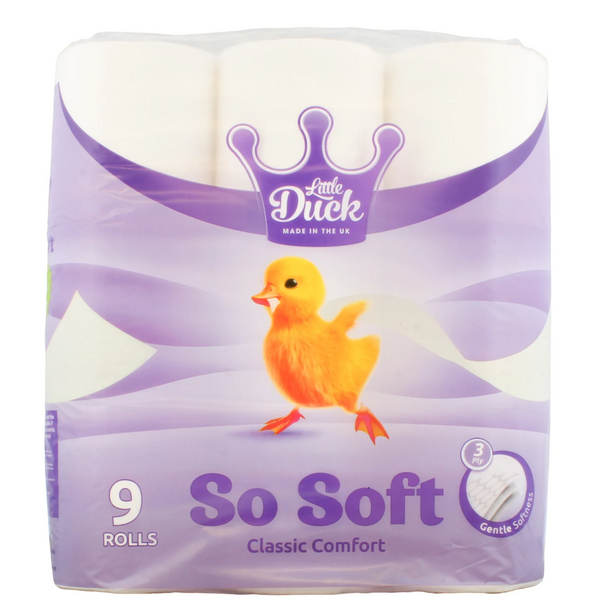 Little Duck So Soft Toilet Tissue 9 Rolls