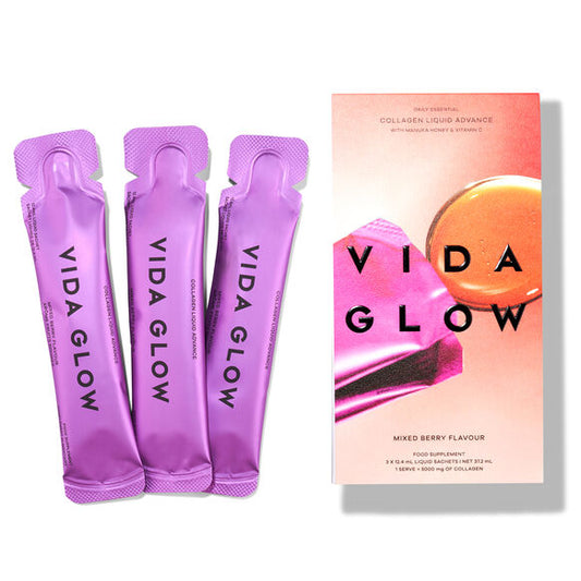 Vida Glow Collagen Liquid Advance in 'Mixed Berry'