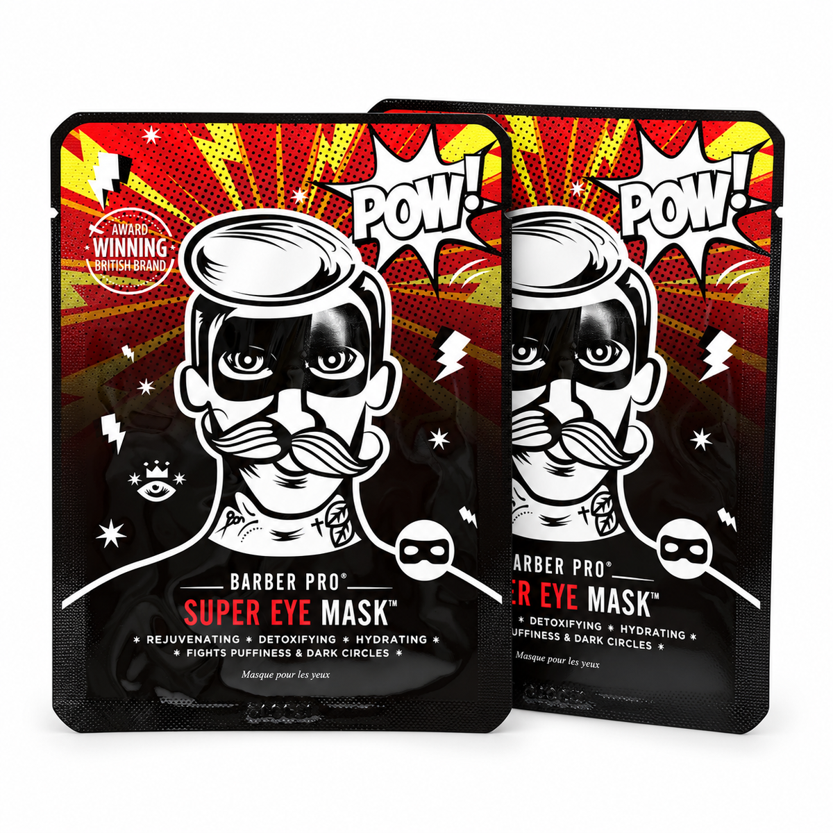 Barber Pro Super Eye Mask for Men 15ml Two Pack