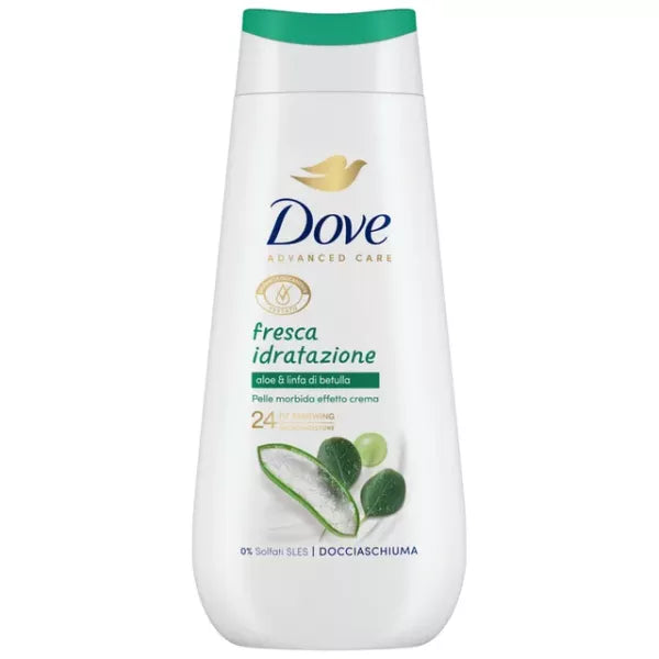 Dove Fresh Hydration Aloe Birch Sap Shower Gel 225ml