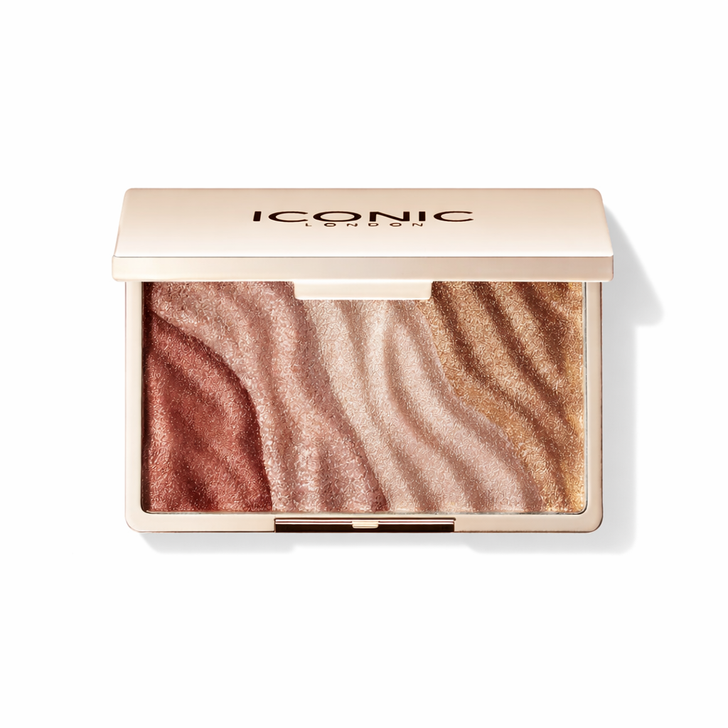 Iconic London Warm Lights Baked Eyeshadow Palette 10g