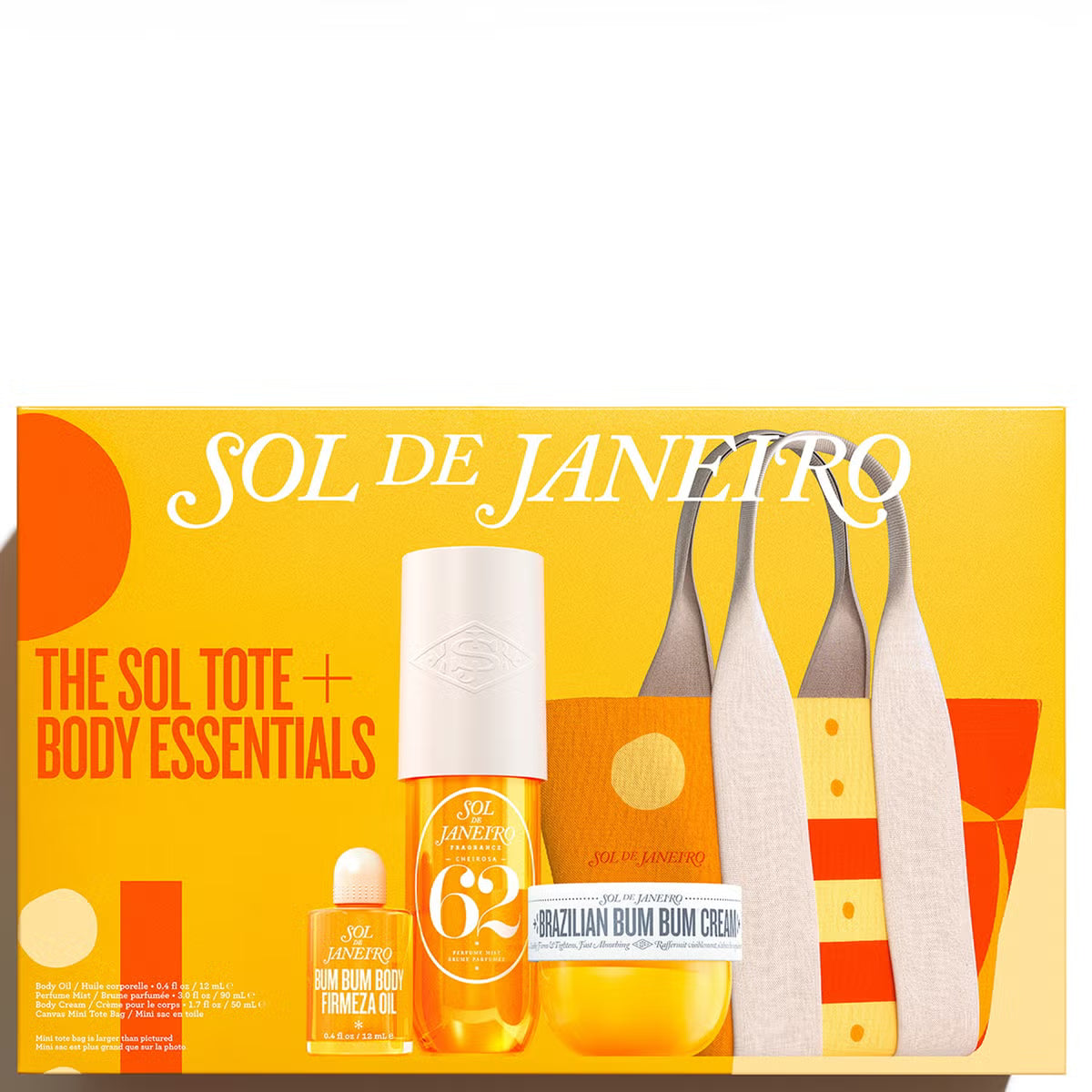 Sol De Janerio The Sol Tote + Body Essentials Gift set
