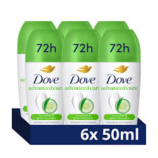Dove Roll On Cucumber 6x50ml
