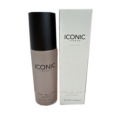 ICONIC Prep Set Blur Setting Mist Fixing Spray 120ml on white background