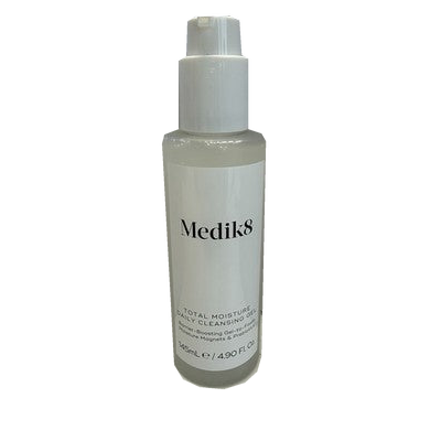 Medik8 Total Moisture Daily Cleansing Gel 145ml on white background